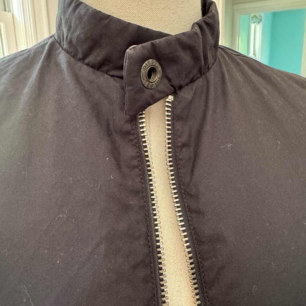 Diesel Down Fitted Zip-Up Jacket - image 8